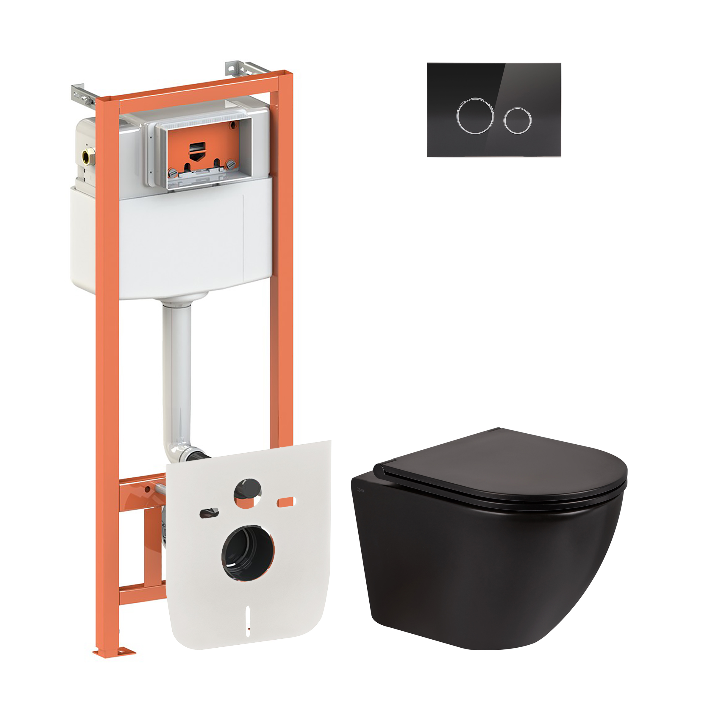 Набор Qtap инсталляция 4 в 1 с панелью смыва Nest (QT0133M425 + QT0111V1107GB) + унитаз с сиденьем Robin QT1333046ERMB
Набор Qtap инсталляция 4 в 1 с панелью смыва Nest (QT0133M425 + QT0111V1107GB) + унитаз с сиденьем Robin QT1333046ERMB