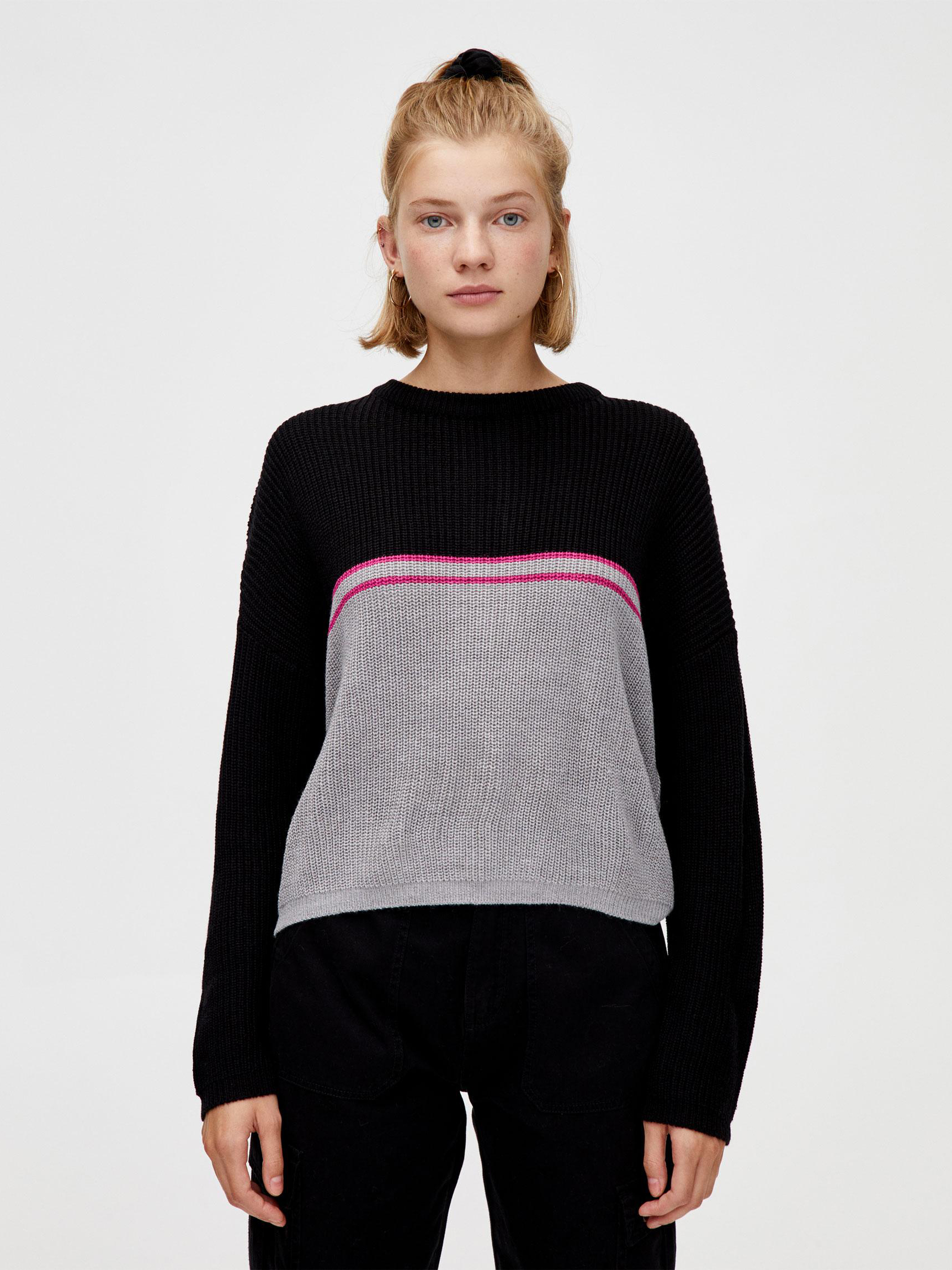 Джемпер Pull & Bear XAZ295090FCUB Черный с серым и розовым, Джемпер Pull & Bear XAZ295090FCUB S Черный с серым и розовым
Джемпер Pull & Bear XAZ295090FCUB Черный с серым и розовым, Джемпер Pull & Bear XAZ295090FCUB S Черный с серым и розовым
