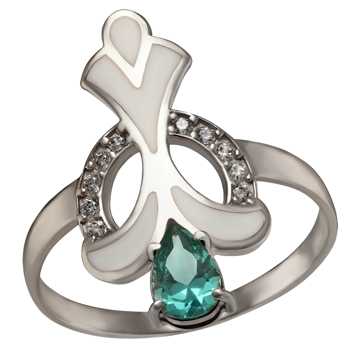 Серебряное кольцо с нанокристаллом, фианитами и эмалью Tango Jewellery Company 330675А размер 16.5
Серебряное кольцо с нанокристаллом, фианитами и эмалью Tango Jewellery Company 330675А размер 16.5