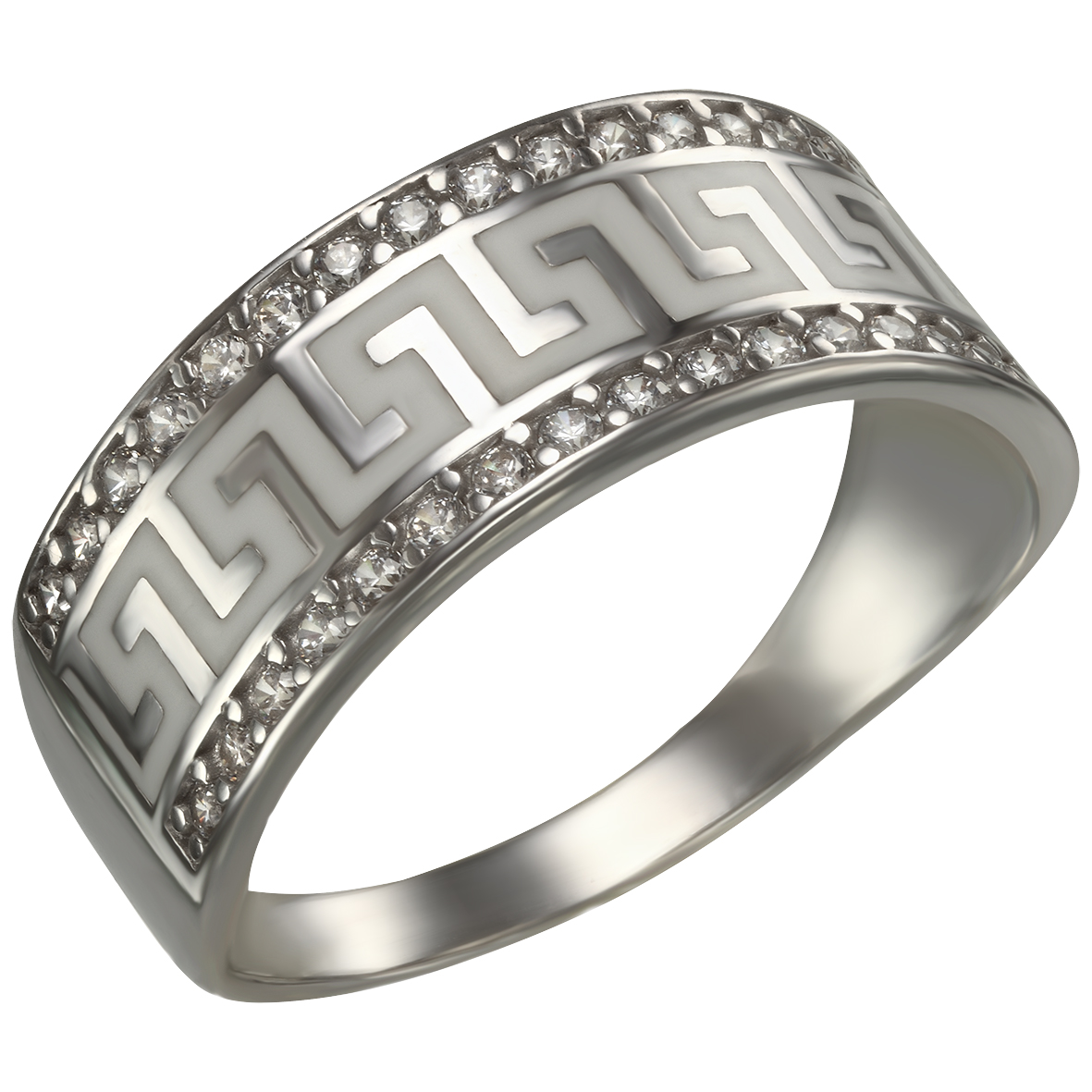 Серебряное кольцо с фианитами и эмалью Tango Jewellery Company 380152А размер 17
Серебряное кольцо с фианитами и эмалью Tango Jewellery Company 380152А размер 17