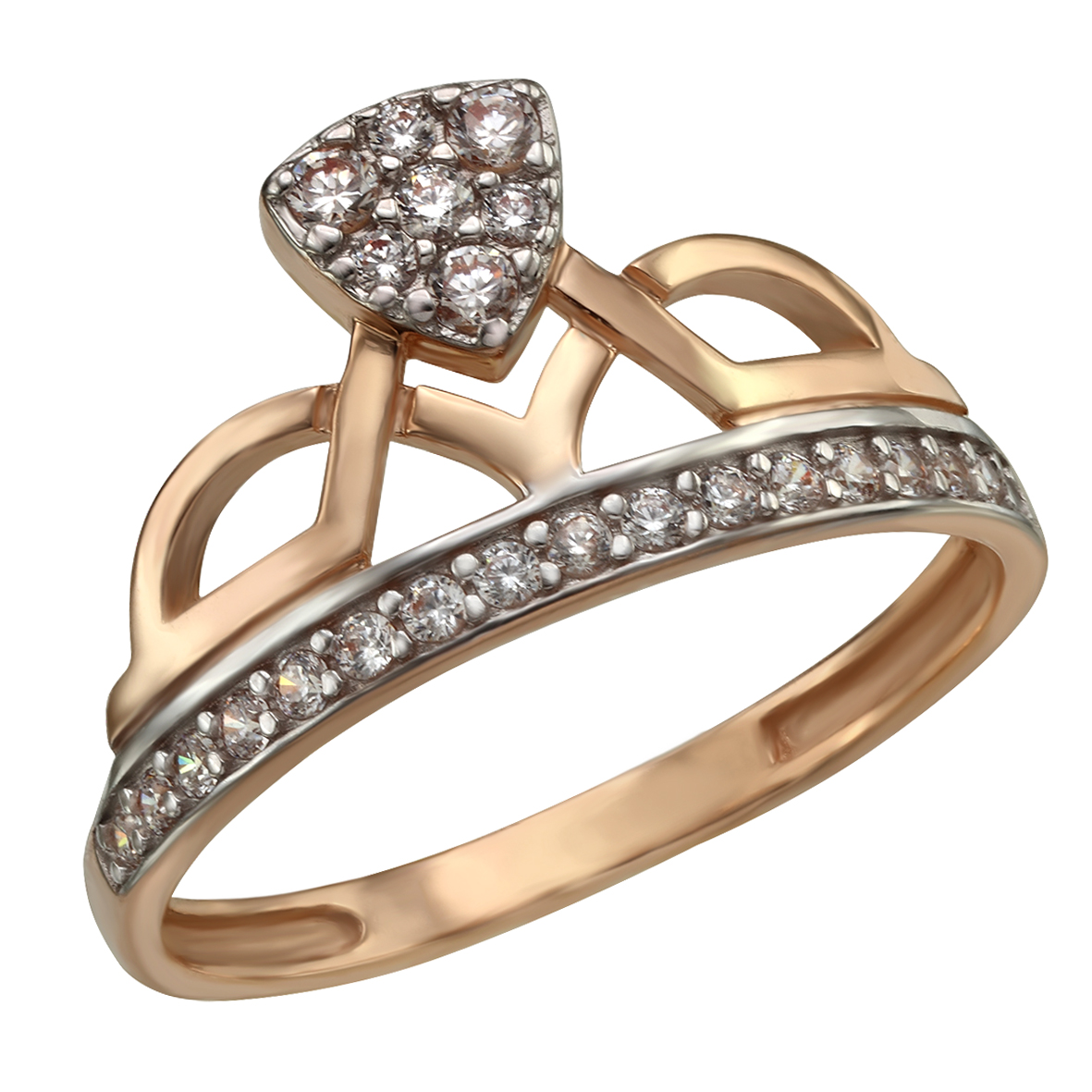 Золотое кольцо "Элегантность" с фианитами Tango Jewellery Company 380427 размер 17.5
Золотое кольцо "Элегантность" с фианитами Tango Jewellery Company 380427 размер 17.5