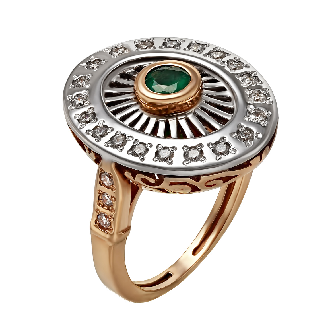 Золотое кольцо с бриллиантами и изумрудом Tango Jewellery Company 752010 размер 17
Золотое кольцо с бриллиантами и изумрудом Tango Jewellery Company 752010 размер 17
