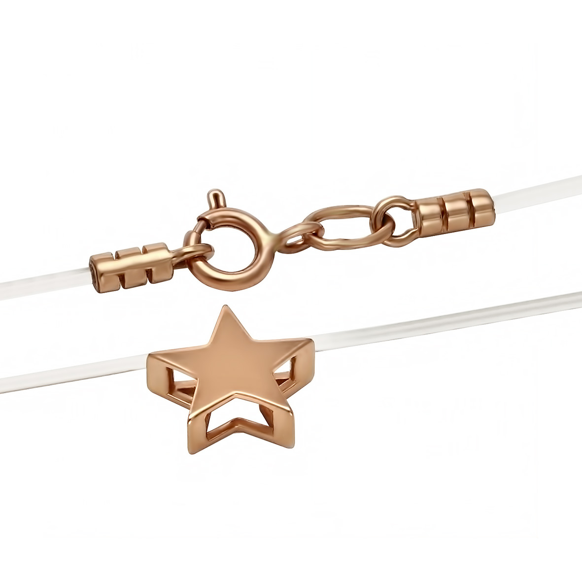 Шнурок из силикона с золотыми вставками Tango Jewellery Company 950084 размер 450
Шнурок из силикона с золотыми вставками Tango Jewellery Company 950084 размер 450