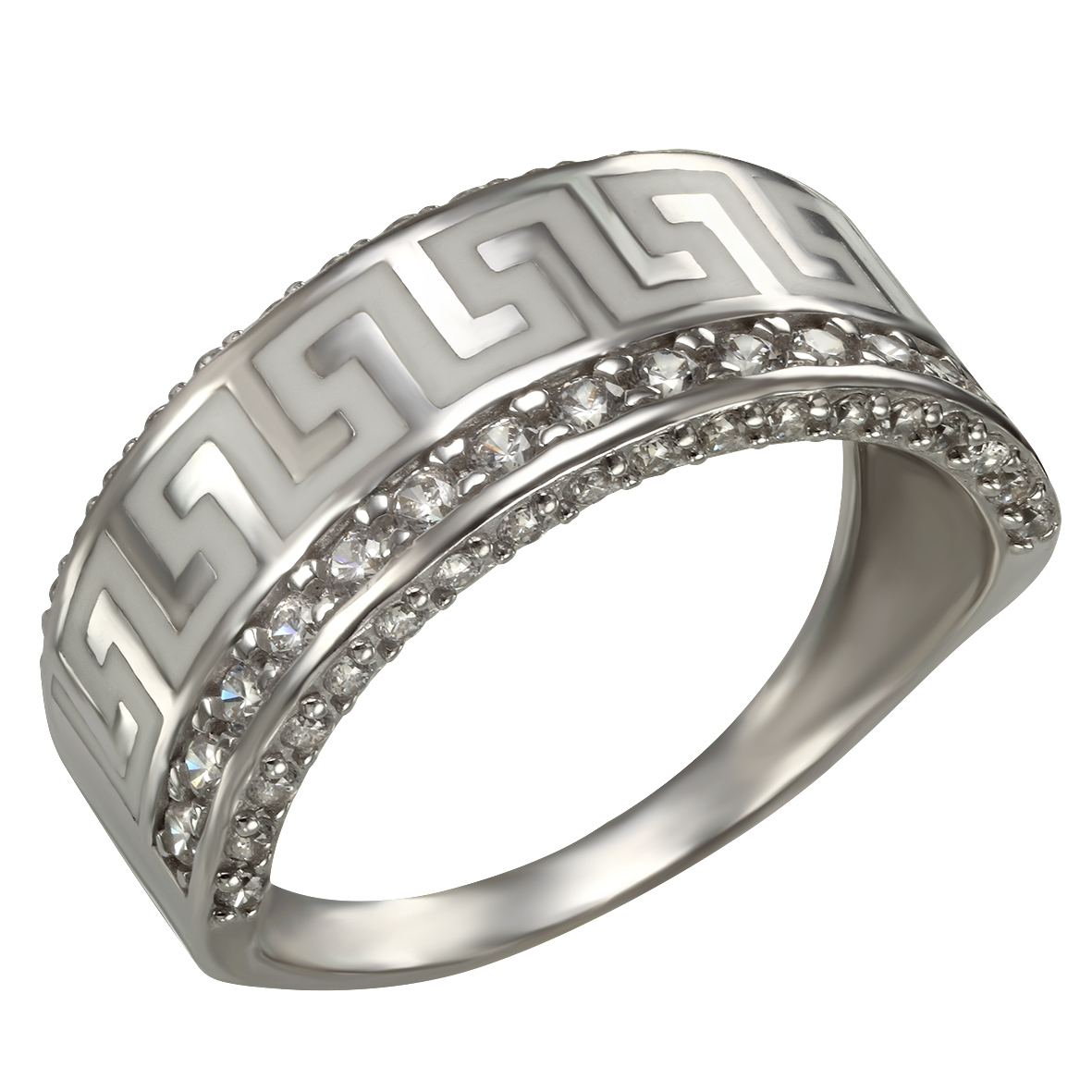 Серебряное кольцо с фианитами и эмалью Tango Jewellery Company 380158А размер 16.5
Серебряное кольцо с фианитами и эмалью Tango Jewellery Company 380158А размер 16.5