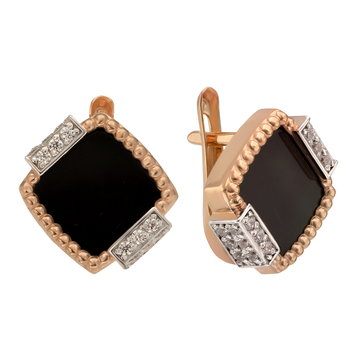 Золотые серьги с агатом (ониксом)/перламутром и фианитами Tango Jewellery Company 449716
Золотые серьги с агатом (ониксом)/перламутром и фианитами Tango Jewellery Company 449716