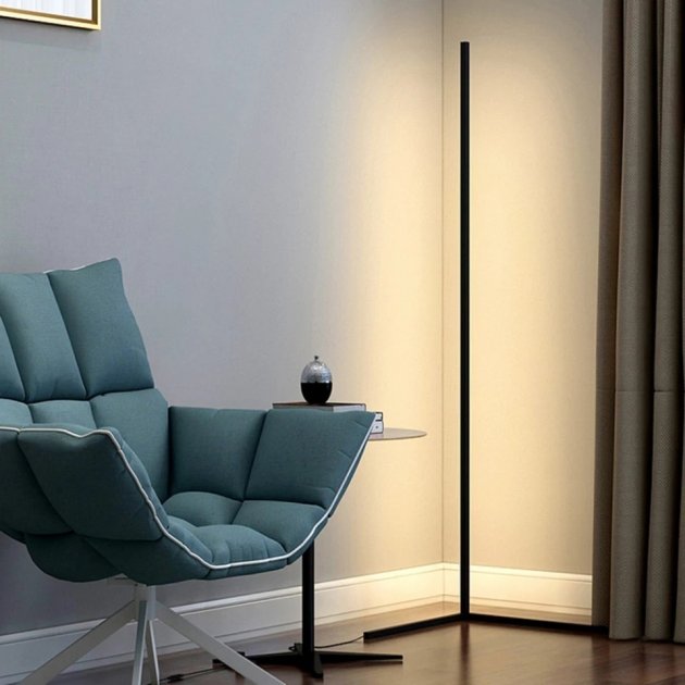 Угловой LED торшер разноцветный RGB подсветкой высота 1.5 м изменение цвета со смартфона или сенсорный пульт 11015
Угловой LED торшер разноцветный RGB подсветкой высота 1.5 м изменение цвета со смартфона или сенсорный пульт 11015