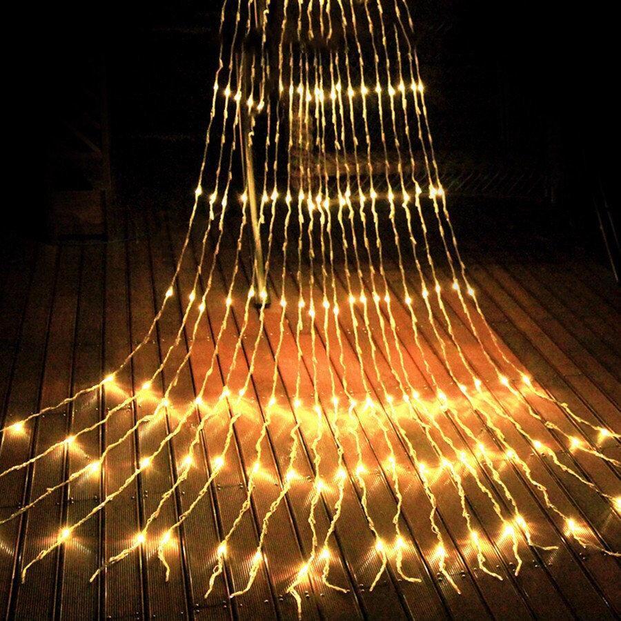 Гирлянда водопад Xmas 3х2 м (200 LED статический режим) световой занавес Теплый белый
Гирлянда водопад Xmas 3х2 м (200 LED статический режим) световой занавес Теплый белый