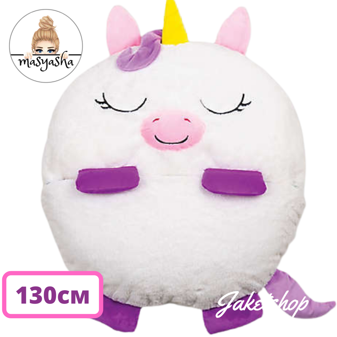 Детский спальный мешок Единорог Радужный Masyasha Happy napers 130 см Плед-подушка игрушка Спальник для сна хеппи непперс Цвет Белый HN-E1 130
Детский спальный мешок Единорог Радужный Masyasha Happy napers 130 см Плед-подушка игрушка Спальник для сна хеппи непперс Цвет Белый HN-E1 130