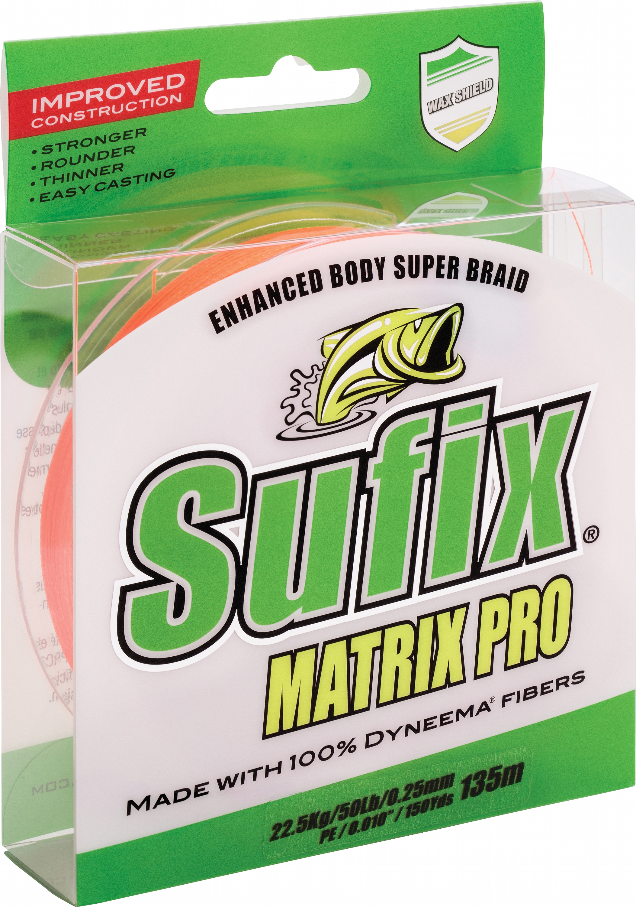 Шнур Sufix Matrix Pro 135 м 0.12 мм 8.1 кг PE0.6 18 LB Orange (DS1WT0148gFB1P)
Шнур Sufix Matrix Pro 135 м 0.12 мм 8.1 кг PE0.6 18 LB Orange (DS1WT0148gFB1P)