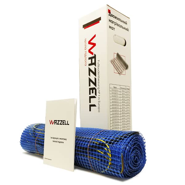 Нагревательный мат Wazzell Easyheat 10 м² / 2000 Вт / под плитку (WAZ5021)
Нагревательный мат Wazzell Easyheat 10 м² / 2000 Вт / под плитку (WAZ5021)