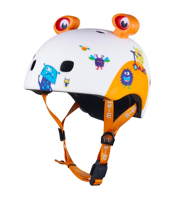 Шлем Micro 3D Monsters LED XS защитный шлем детский XS размер 46 - 50 см монстры белый
Шлем Micro 3D Monsters LED XS защитный шлем детский XS размер 46 - 50 см монстры белый
