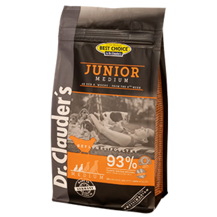Сухой корм Dr.Clauder's Best Choice Junior Medium для щенков малых и средних пород 12.5 кг 
Сухой корм Dr.Clauder's Best Choice Junior Medium для щенков малых и средних пород 12.5 кг