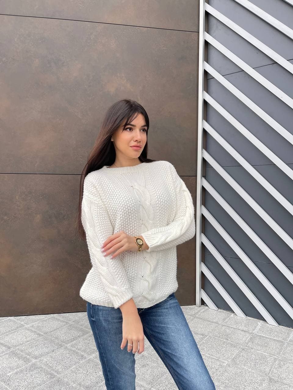 Свитер вязаный Cristina Gaviolli Белый 9035, Свитер вязаный Cristina Gaviolli S Белый 9035
Свитер вязаный Cristina Gaviolli Белый 9035, Свитер вязаный Cristina Gaviolli S Белый 9035