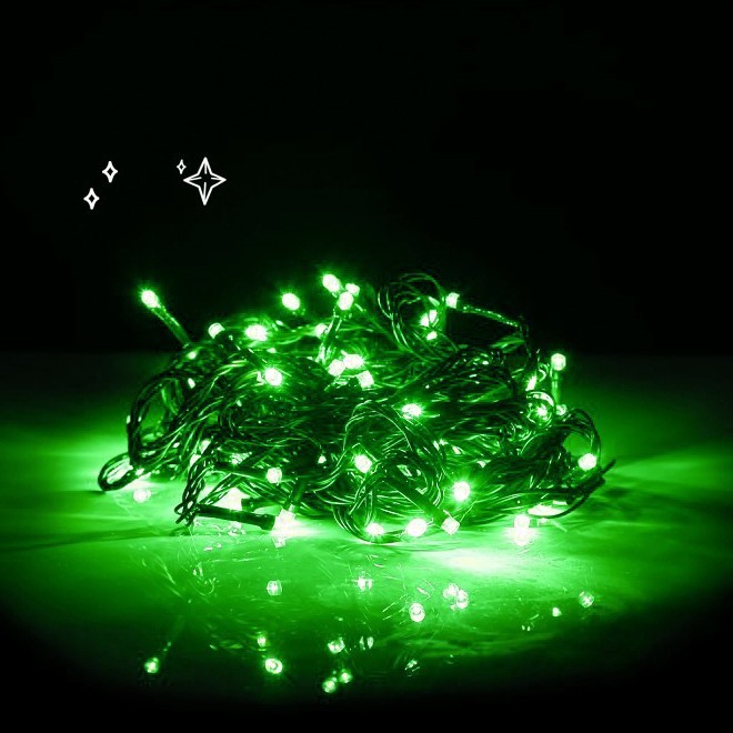 Светодиодные новогодние гирлянды "500LED" 32м (Зеленая) электрические гирлянды на елку (1008959-Green)
Светодиодные новогодние гирлянды "500LED" 32м (Зеленая) электрические гирлянды на елку (1008959-Green)