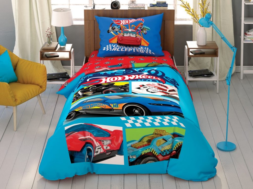 Подростковый комплект постельного белья TAC Hot Wheels Challenge Accepted 60240242
Подростковый комплект постельного белья TAC Hot Wheels Challenge Accepted 60240242