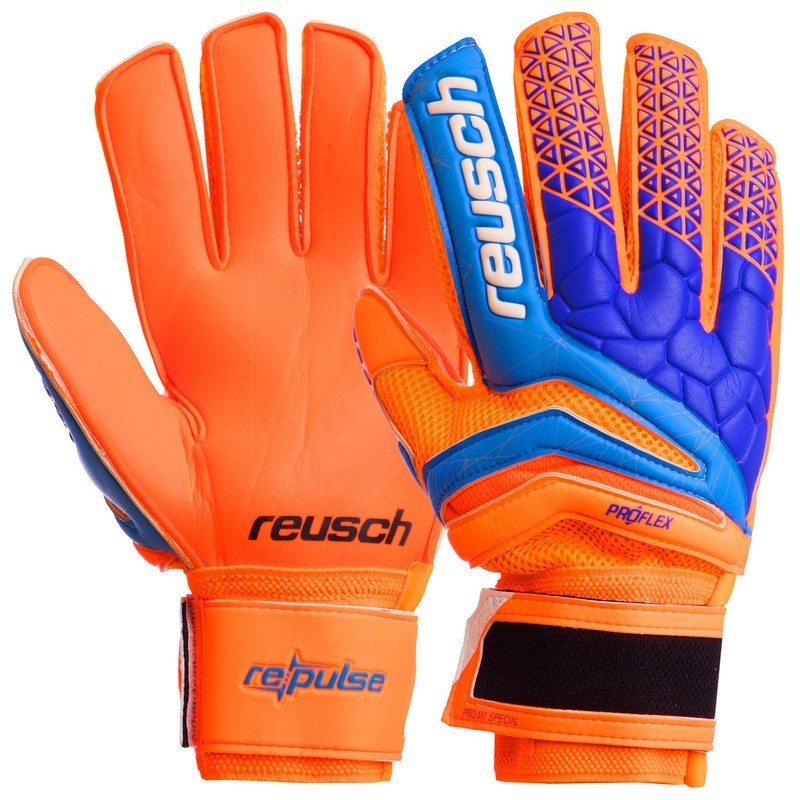 Вратарские перчатки футбольные для вратаря REUSCH взрослые с защитой пальцев оранжевый АН-ФБ-915 Размер 8
Вратарские перчатки футбольные для вратаря REUSCH взрослые с защитой пальцев оранжевый АН-ФБ-915 Размер 8