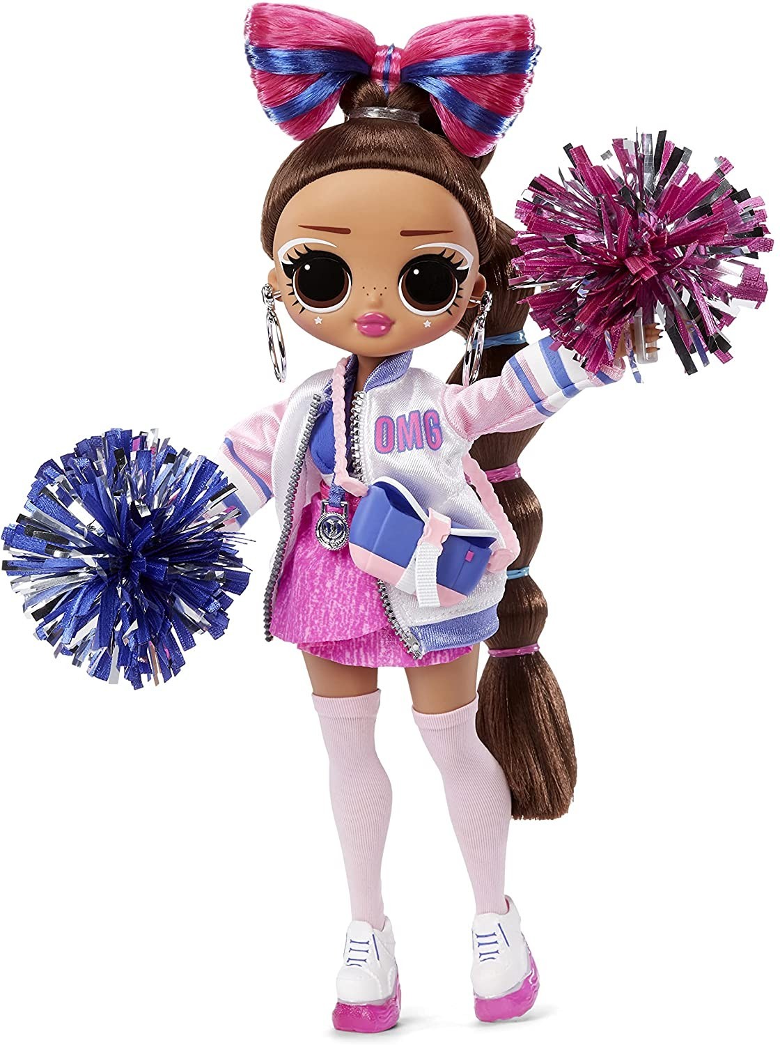 Игровой набор с куклой L.O.L. Surprise! O.M.G Sports Cheer Diva Doll - Леди-Чирлидер
Игровой набор с куклой L.O.L. Surprise! O.M.G Sports Cheer Diva Doll - Леди-Чирлидер