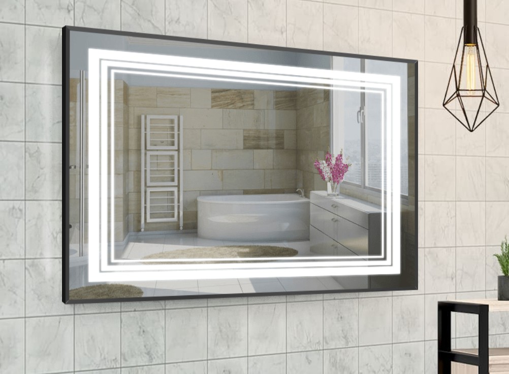 Зеркало в алюминиевой раме c LED подсветкой Smart Mirror сенсорное Altamura-R 90 x 140 см Прямоугольное
Зеркало в алюминиевой раме c LED подсветкой Smart Mirror сенсорное Altamura-R 90 x 140 см Прямоугольное