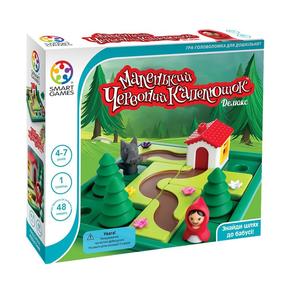 Настольная игра-головоломка Маленький Красная Шапочка от 4 до 7 лет Smart Games Разноцветный 000141592
Настольная игра-головоломка Маленький Красная Шапочка от 4 до 7 лет Smart Games Разноцветный 000141592