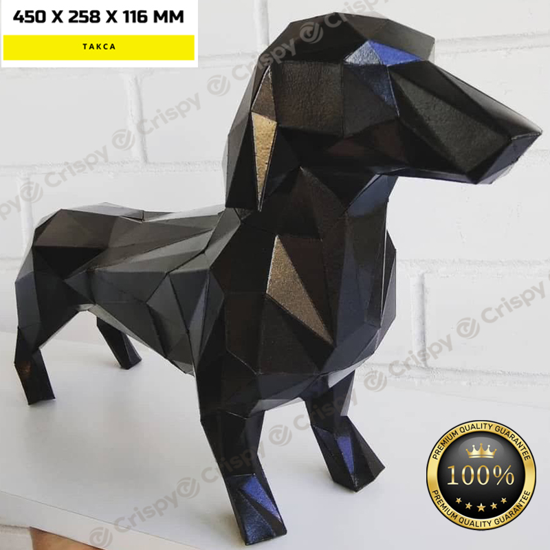 3D-фигура Такса Интерьерная Аппликация Papercraft бумага LUX качества и клей (89-S1)
3D-фигура Такса Интерьерная Аппликация Papercraft бумага LUX качества и клей (89-S1)