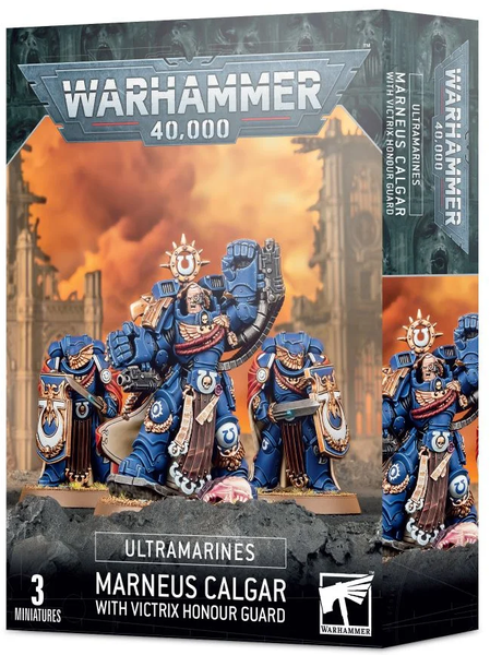 Настольная игра Games Workshop Ultramarines Marneus Calgar with Victrix Honour Guard Warhammer 40000 (99120101328)
Настольная игра Games Workshop Ultramarines Marneus Calgar with Victrix Honour Guard Warhammer 40000 (99120101328)