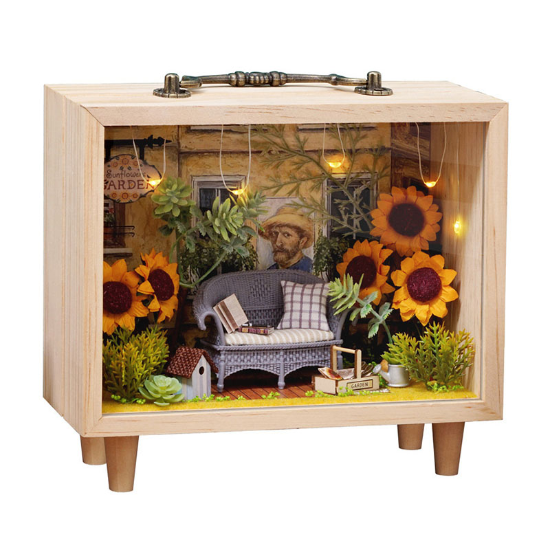 3D Румбокс кукольный дом конструктор в коробке DIY Cute Room K-007 Sunflower Garden
3D Румбокс кукольный дом конструктор в коробке DIY Cute Room K-007 Sunflower Garden