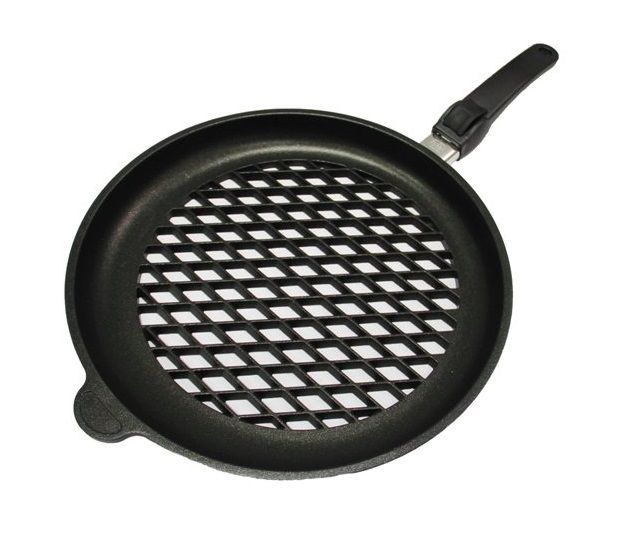 Сковорода перфорированная для BBQ 320мм, съёмная ручка с чёрной вставкой AMT Gastroguss
Сковорода перфорированная для BBQ 320мм, съёмная ручка с чёрной вставкой AMT Gastroguss