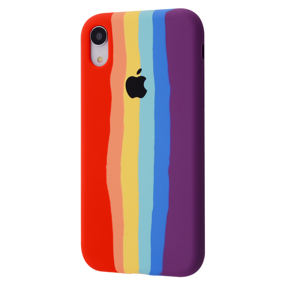 Чехол с мягкой подкладкой PRC Rainbow Silicone Case iPhone Xr pride Разноцветный
Чехол с мягкой подкладкой PRC Rainbow Silicone Case iPhone Xr pride Разноцветный