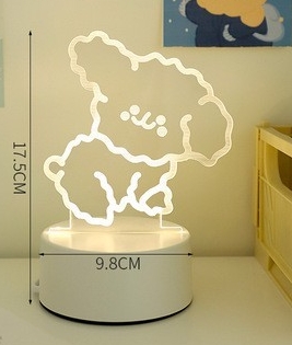 Детский светодиодный ночник-розетка LED с датчиком освещения 3M Кудрявый пес 17.5х9.8 см
Детский светодиодный ночник-розетка LED с датчиком освещения 3M Кудрявый пес 17.5х9.8 см