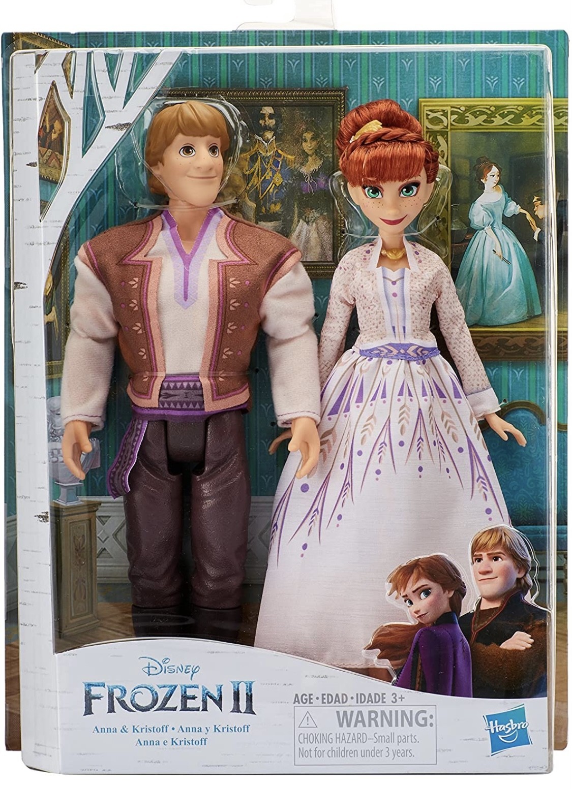 Холодное сердце 2 Кукла Анна и Кристоф Disney Frozen 2 Anna and Kristoff Fashion Doll
Холодное сердце 2 Кукла Анна и Кристоф Disney Frozen 2 Anna and Kristoff Fashion Doll