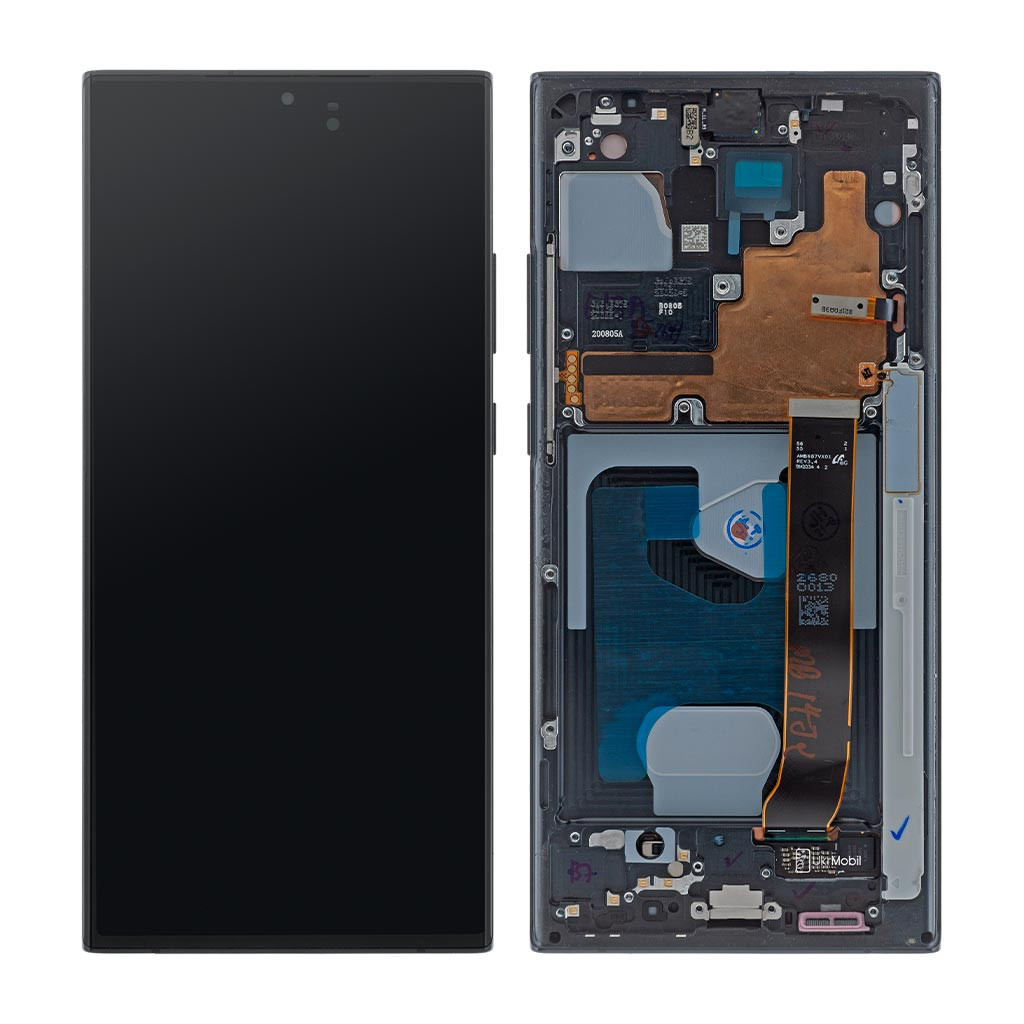 Дисплей Samsung N985 Galaxy Note 20 Ultra, с тачскрином, рамкой, Original, Black
Дисплей Samsung N985 Galaxy Note 20 Ultra, с тачскрином, рамкой, Original, Black