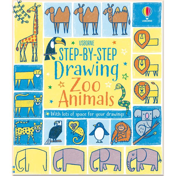 Usborne Step-by-step Drawing Zoo Animals. Fiona Watt. ISBN:9781474989787
Usborne Step-by-step Drawing Zoo Animals. Fiona Watt. ISBN:9781474989787