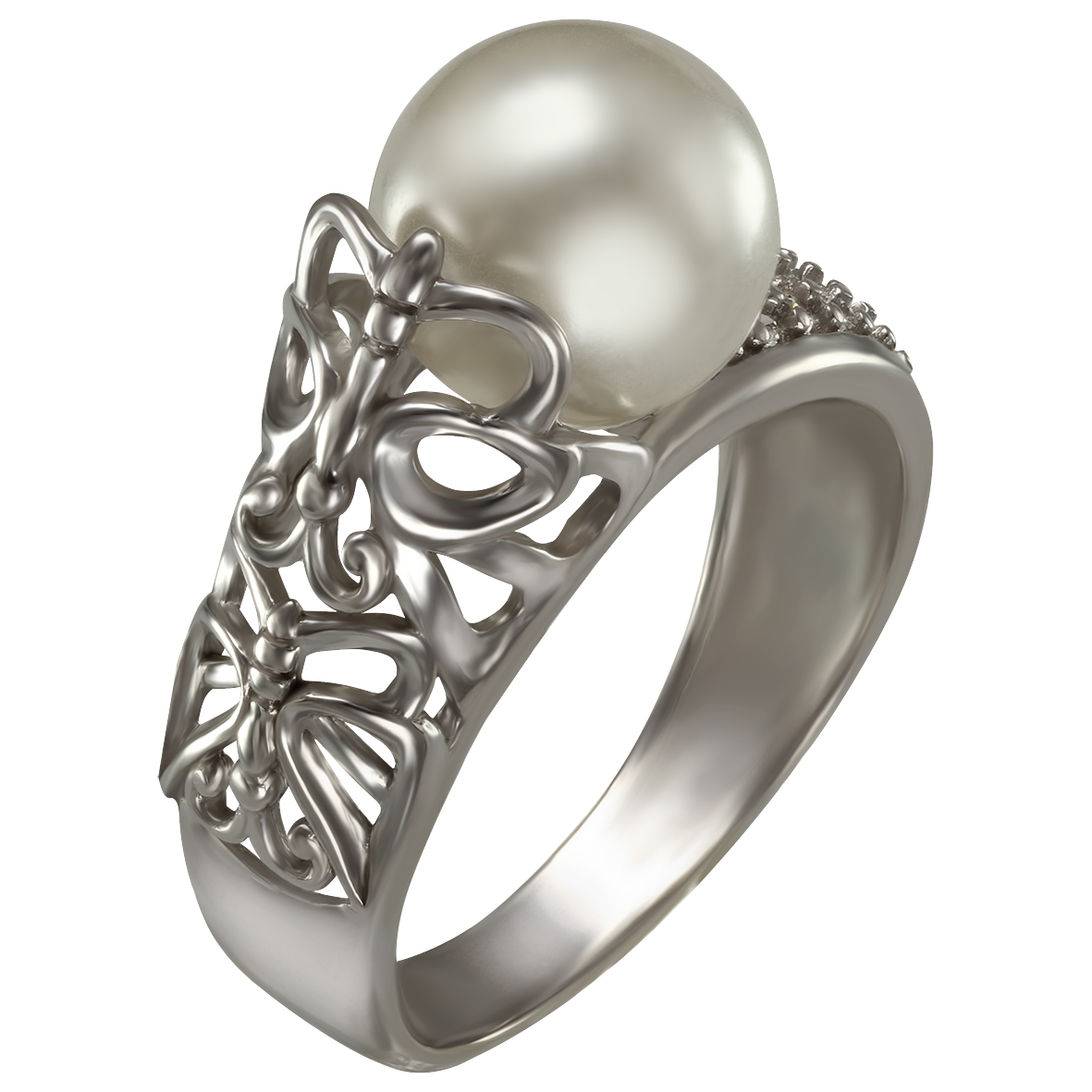 Серебряное кольцо с жемчугом и фианитами Tango Jewellery Company 380189С размер 17.5
Серебряное кольцо с жемчугом и фианитами Tango Jewellery Company 380189С размер 17.5