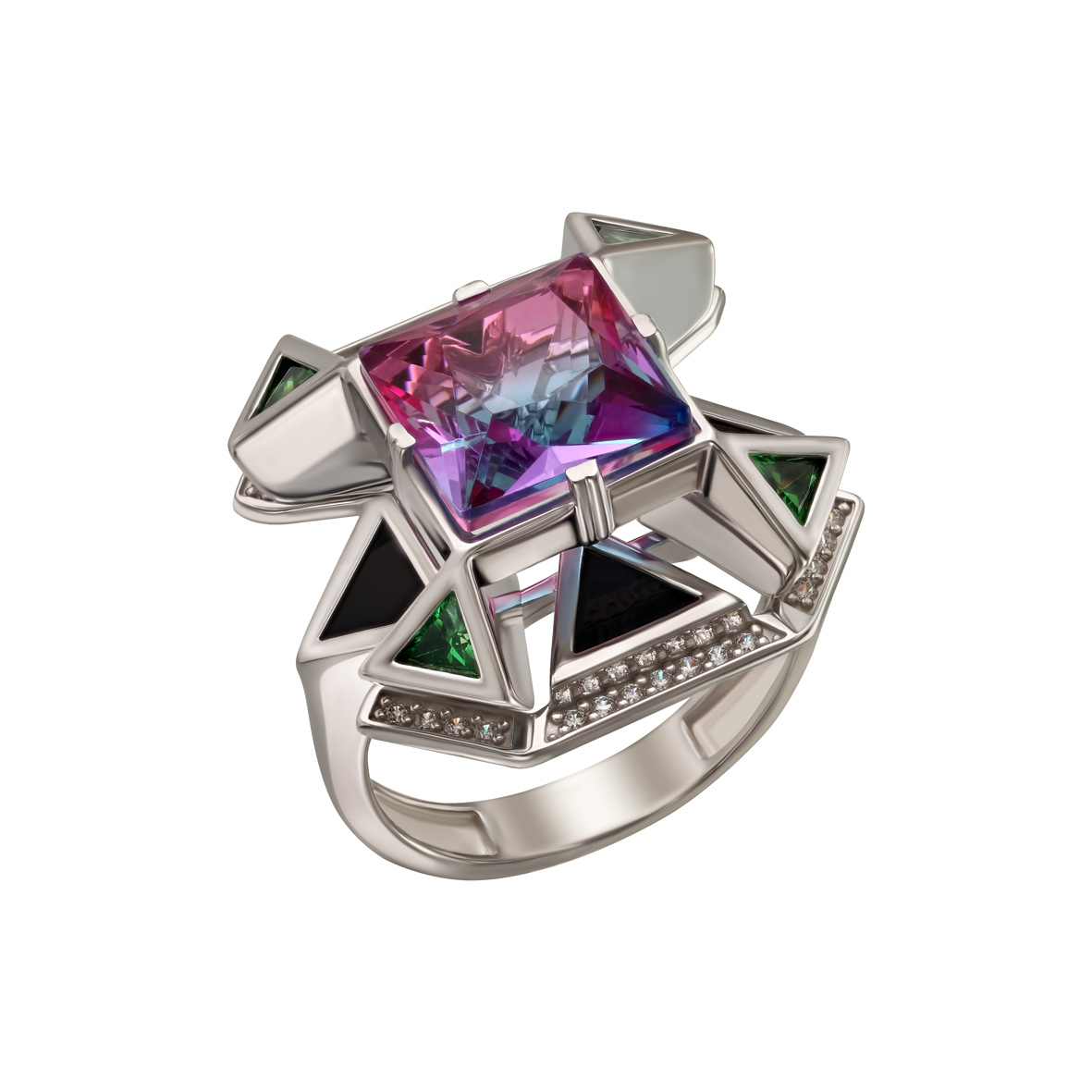 Серебряное кольцо с агатом и фианитами Tango Jewellery Company 379767С размер 19
Серебряное кольцо с агатом и фианитами Tango Jewellery Company 379767С размер 19