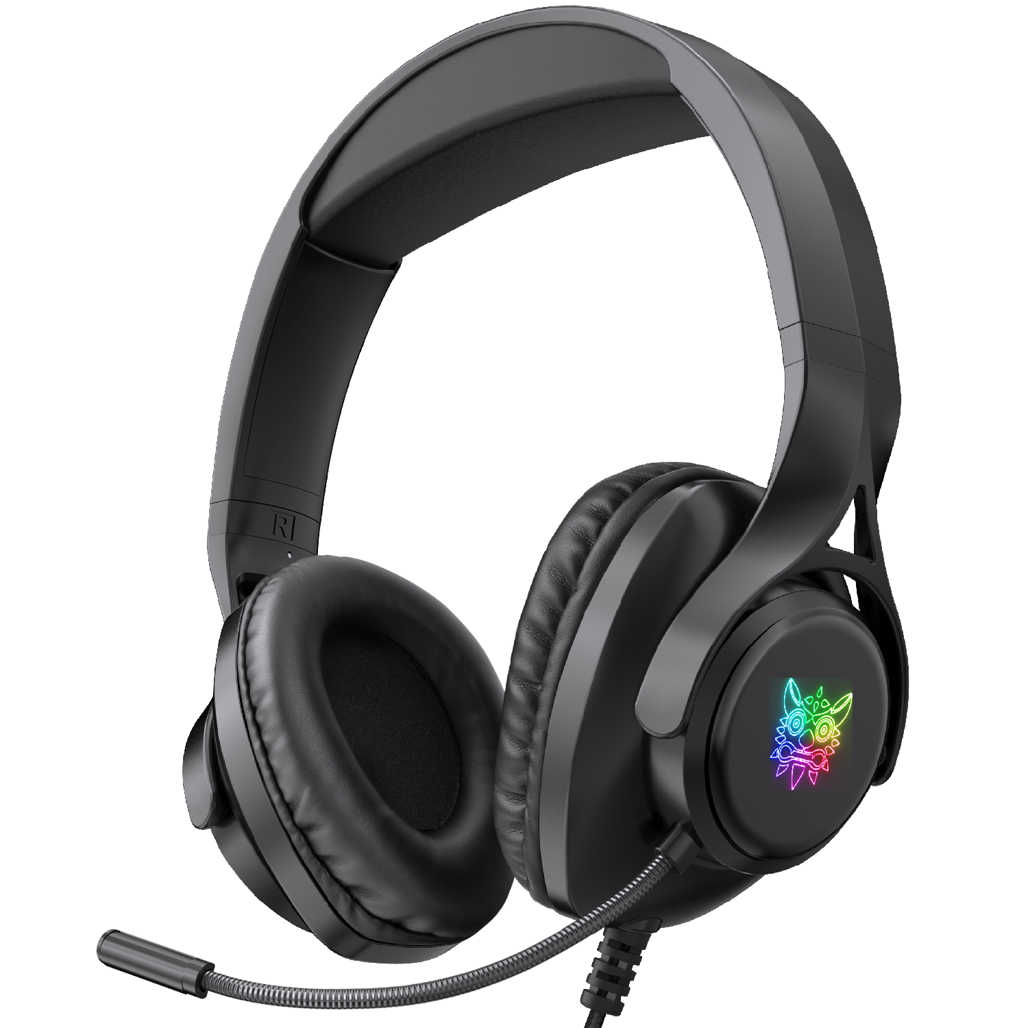 Наушники для пк игровые с микрофоном и подсветкой проводные Onikuma X16 Black
Наушники для пк игровые с микрофоном и подсветкой проводные Onikuma X16 Black