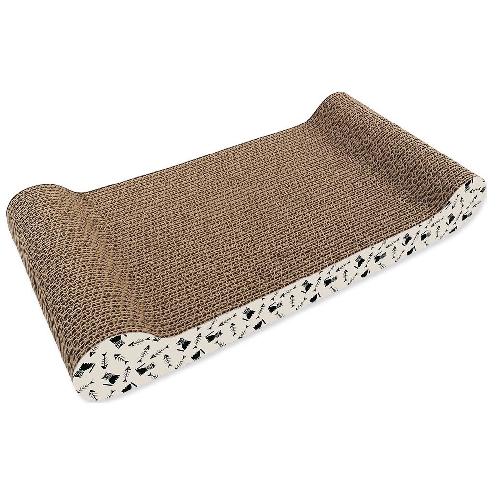Когтеточка (дряпка) для кошек FG Magic Cat Sofa 1 Белый/Натуральный картонная с кошачьей мятой 44 см
Когтеточка (дряпка) для кошек FG Magic Cat Sofa 1 Белый/Натуральный картонная с кошачьей мятой 44 см