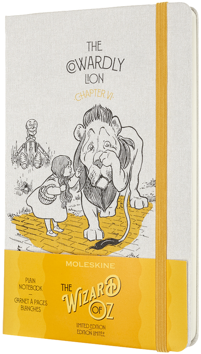 Записная книга Moleskine Wizard of OZ 13 х 21 см 240 страниц без линовки Желтая (8056420851250)
Записная книга Moleskine Wizard of OZ 13 х 21 см 240 страниц без линовки Желтая (8056420851250)