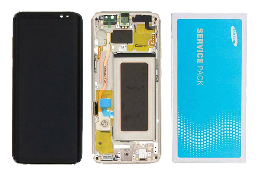 Дисплейный модуль (экран) для Samsung G950 Galaxy S8 Orchid Grey с рамкой Оригинал 100% SERVICE PACK GH97-20457C
Дисплейный модуль (экран) для Samsung G950 Galaxy S8 Orchid Grey с рамкой Оригинал 100% SERVICE PACK GH97-20457C
