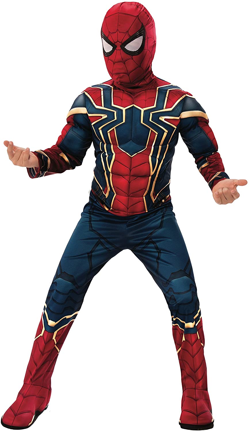 Детский Костюм Человек-Паук с имитацией обуви 4-6 лет Classic Child Costume Iron Spider Man Rubies 702412S
Детский Костюм Человек-Паук с имитацией обуви 4-6 лет Classic Child Costume Iron Spider Man Rubies 702412S