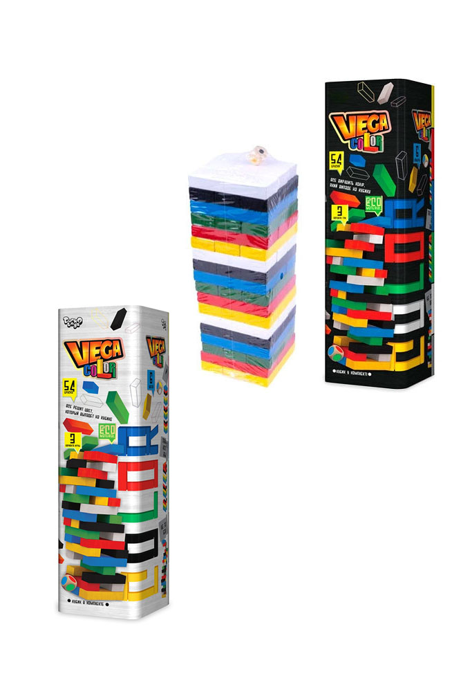Розвиваюча настільна гра "VEGA COLOR", в асортименті Danko Toys різнокольоровий (SKT000480499)
Розвиваюча настільна гра "VEGA COLOR", в асортименті Danko Toys різнокольоровий (SKT000480499)