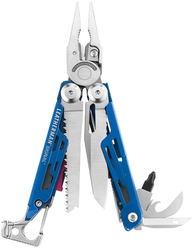 Мультиинструмент LEATHERMAN SIGNAL COBALT, синтетичний чохол (832741) (F00260644)
Мультиинструмент LEATHERMAN SIGNAL COBALT, синтетичний чохол (832741) (F00260644)