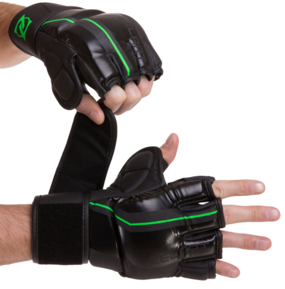 Перчатки для бокса Перчатки для смешанных единоборств MMA Zelart VL-3089 L черный-салатовый (IN09363)
Перчатки для бокса Перчатки для смешанных единоборств MMA Zelart VL-3089 L черный-салатовый (IN09363)