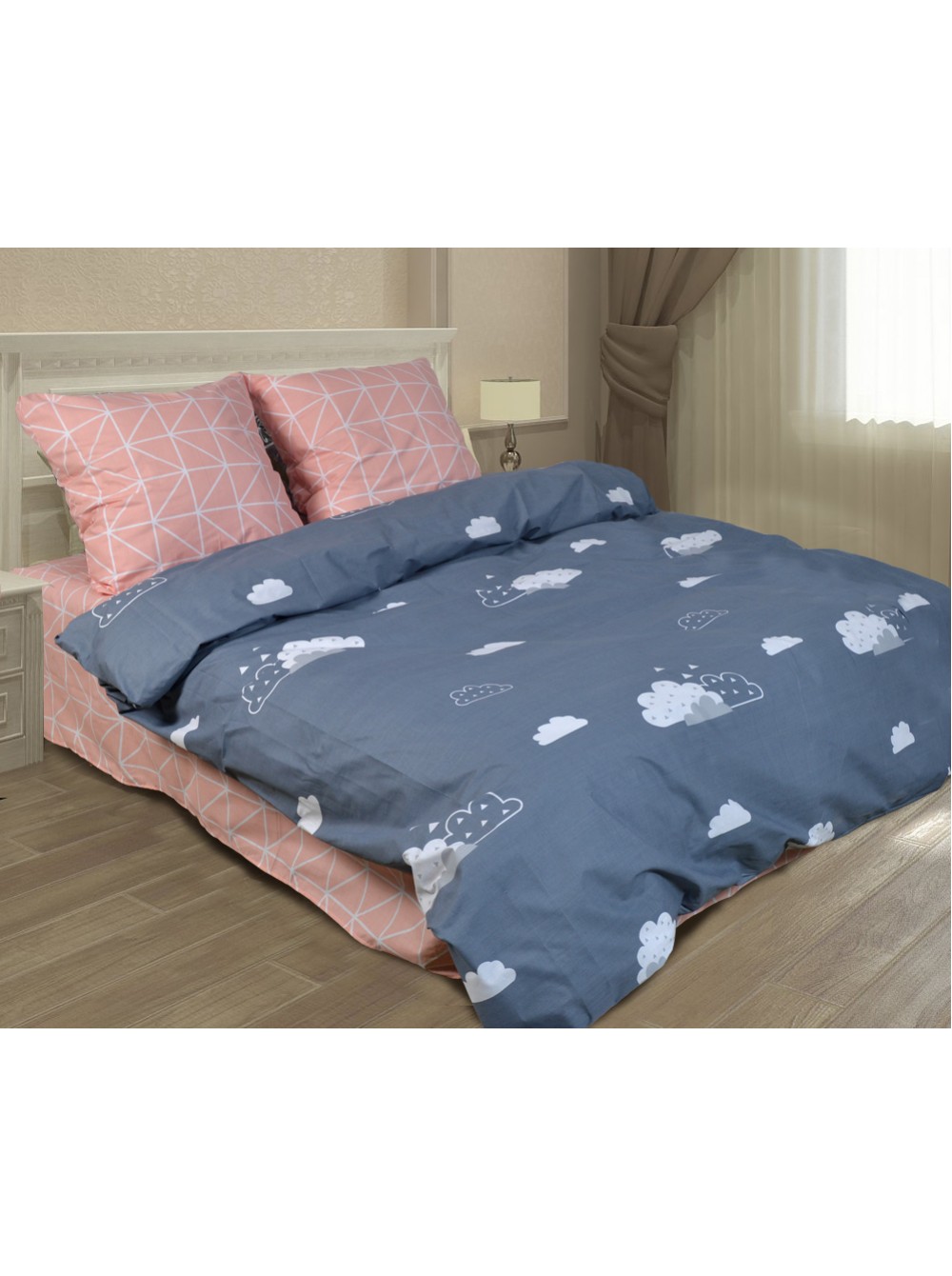 Двухспальный комплект постельного белья Vital - Textile Бязь Голд Люкс 180х220 см (BL2-88)
Двухспальный комплект постельного белья Vital - Textile Бязь Голд Люкс 180х220 см (BL2-88)