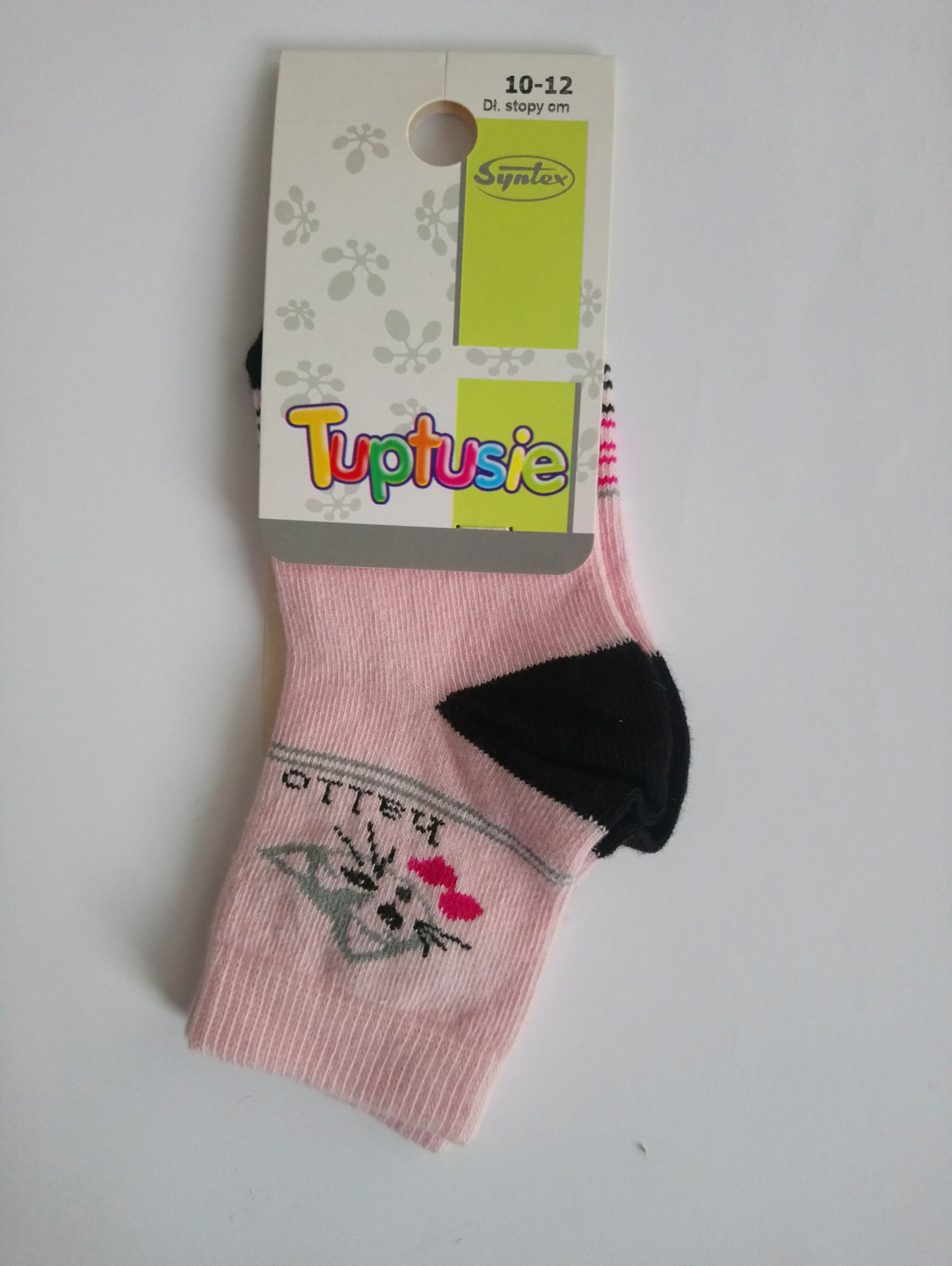 Шкарпетки дитячі з малюнком Tuptusie SYNTEX (kitty/рожеві) р. - (10-12 см, Шкарпетки дитячі з малюнком Tuptusie SYNTEX (kitty/рожеві) р. 17-19 (10-12 см)
Шкарпетки дитячі з малюнком Tuptusie SYNTEX (kitty/рожеві) р. - (10-12 см, Шкарпетки дитячі з малюнком Tuptusie SYNTEX (kitty/рожеві) р. 17-19 (10-12 см)