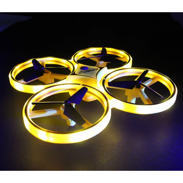Квадрокоптер TRACKER DRON Pro Original дрон с сенсорным управлением жестами Желтый
Квадрокоптер TRACKER DRON Pro Original дрон с сенсорным управлением жестами Желтый