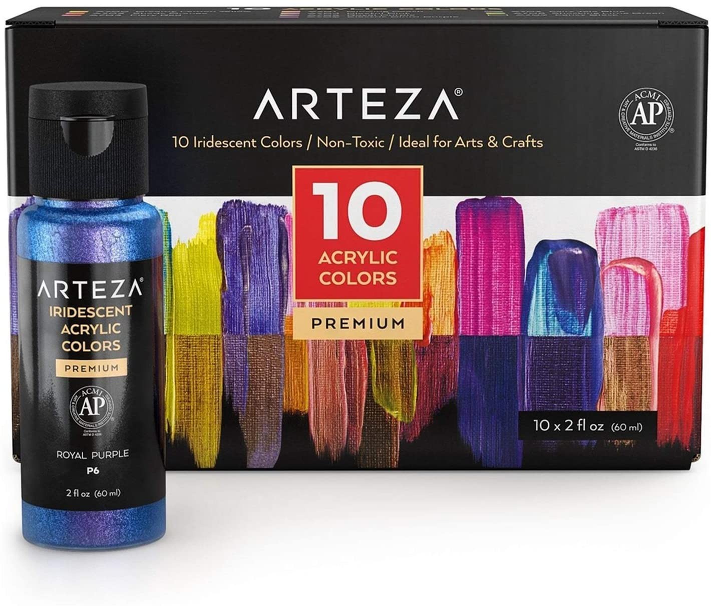 Акриловые перламутровые краски Arteza Metallic Acrylic Paint Профессиональная серия 60 мл (АРТЗ-9713)
Акриловые перламутровые краски Arteza Metallic Acrylic Paint Профессиональная серия 60 мл (АРТЗ-9713)