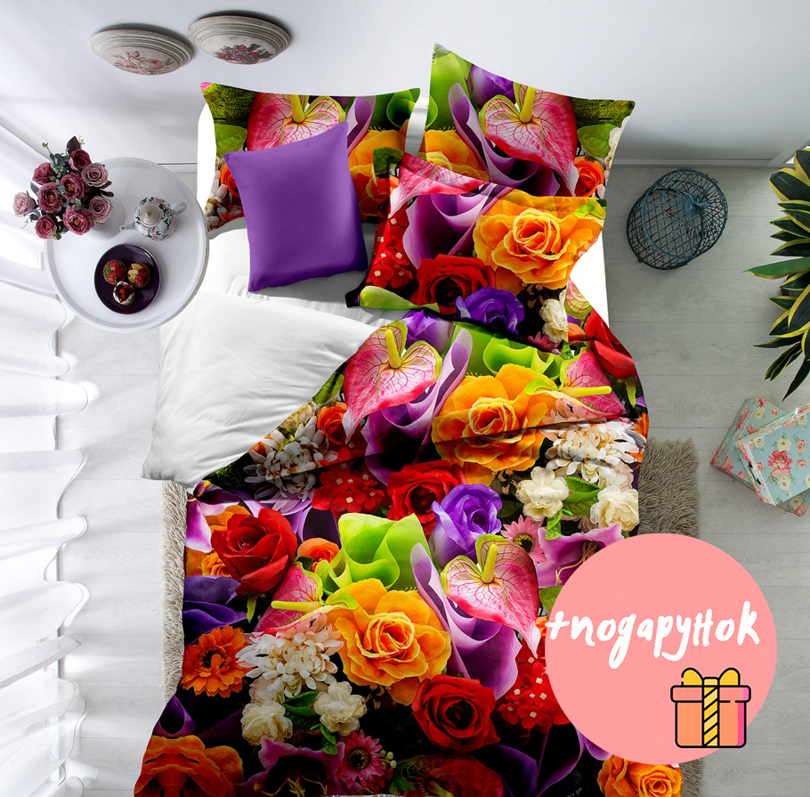 Комплект постельного белья Love You Микрофибра Qy 672 200x220 + подарок - набор кухонных полотенец
Комплект постельного белья Love You Микрофибра Qy 672 200x220 + подарок - набор кухонных полотенец