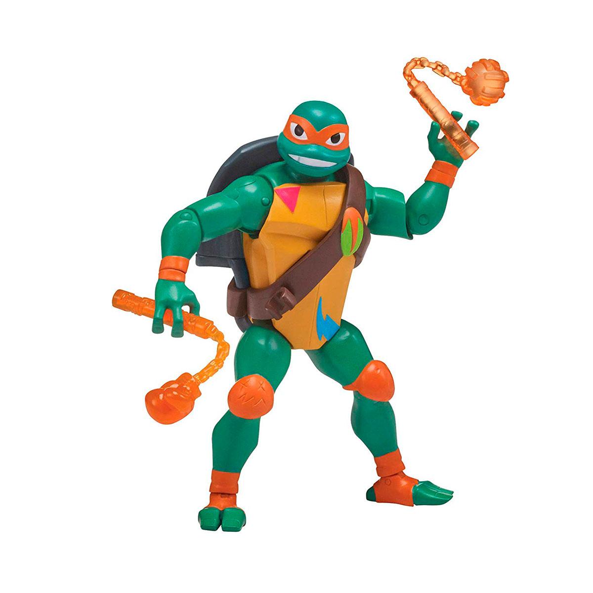 Фигурка TMNT серии "Эволюция Черепашек-Ниндзя" с боевым панцирем - МИКЕЛАНДЖЕЛО (12 cм)
Фигурка TMNT серии "Эволюция Черепашек-Ниндзя" с боевым панцирем - МИКЕЛАНДЖЕЛО (12 cм)