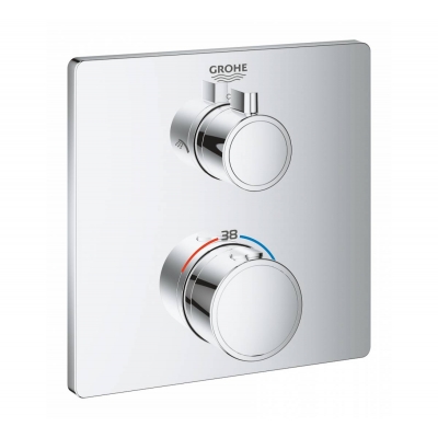Смеситель термостатический для ванны внешняя часть GROHE Grohtherm с переключателем на 2 положения 24079000 хром (57196)
Смеситель термостатический для ванны внешняя часть GROHE Grohtherm с переключателем на 2 положения 24079000 хром (57196)