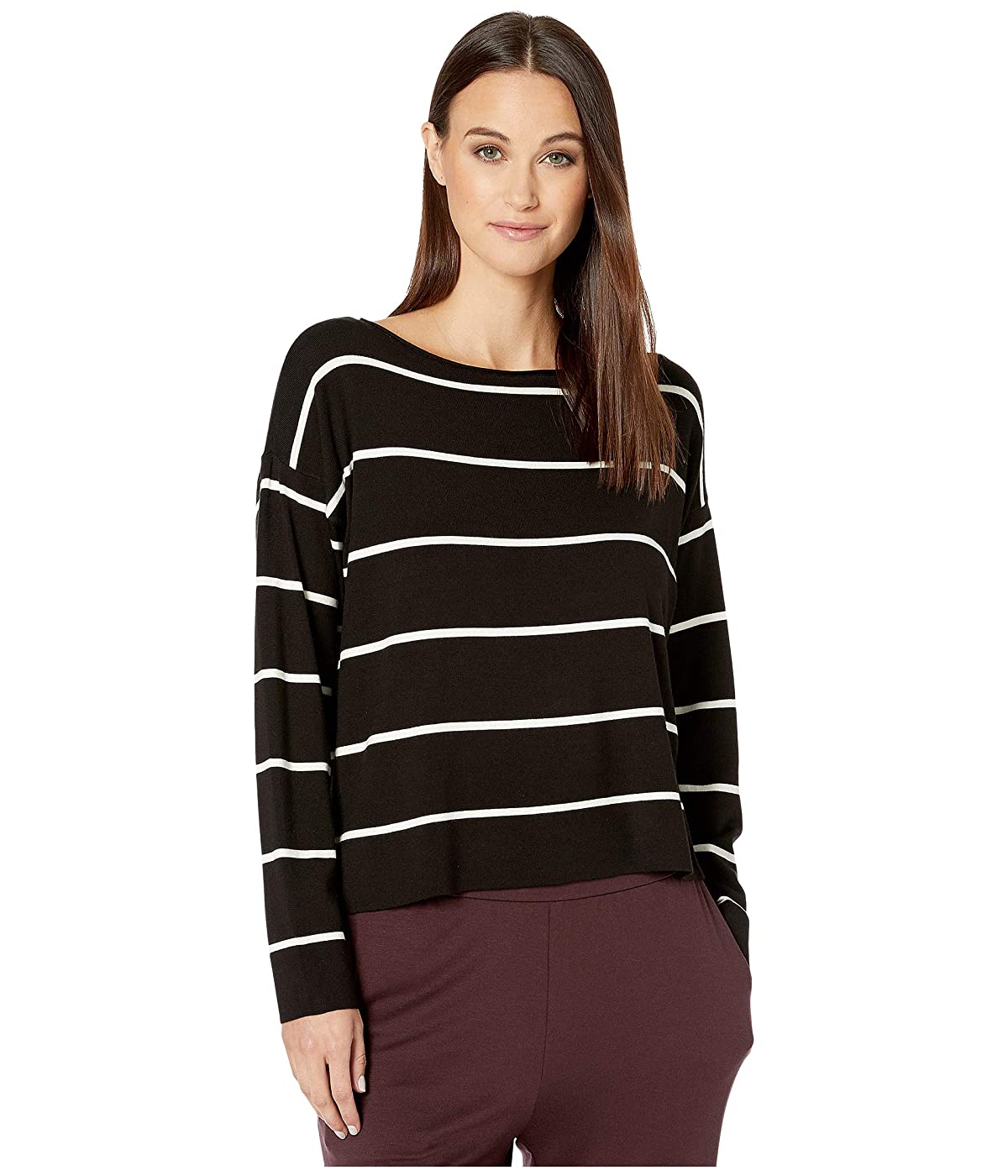 Лонгслив Eileen Fisher Lightweight Cozy Tencel Stretch Bateau Neck Box-Top Black/Soft White, (48, Лонгслив Eileen Fisher Lightweight Cozy Tencel Stretch Bateau Neck Box-Top Black/Soft White, L (48)
Лонгслив Eileen Fisher Lightweight Cozy Tencel Stretch Bateau Neck Box-Top Black/Soft White, (48, Лонгслив Eileen Fisher Lightweight Cozy Tencel Stretch Bateau Neck Box-Top Black/Soft White, L (48)